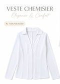Veste chemisier blanche élégante – Taille M